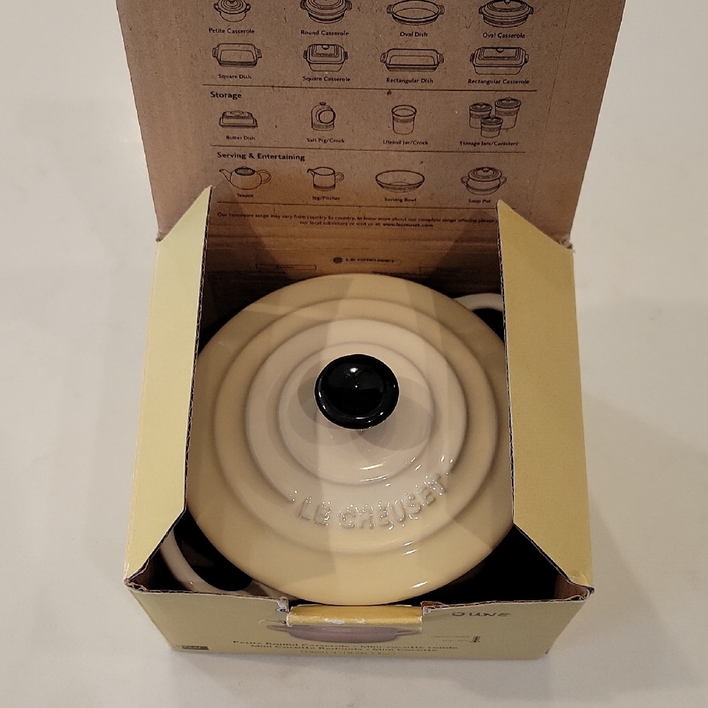 Retired Dune Le Creuset Petite Casserole NEW